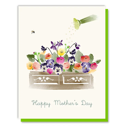 'Mother's Day Flower Box' Card