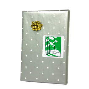 'Snow on Greens' Holiday Gifting Sticker Pack