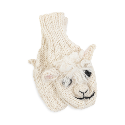 Children's Animal Alpaca Wool Mittens