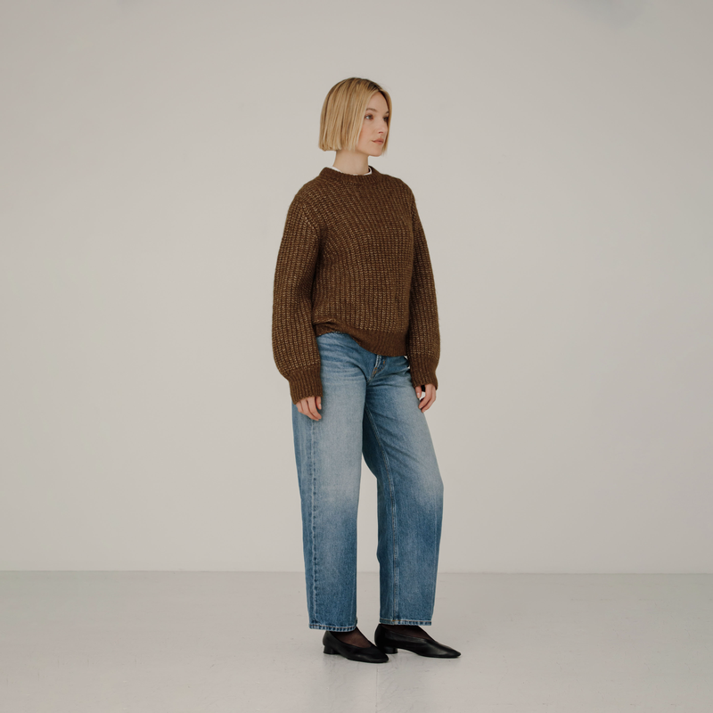 Bare Knitwear Cora Crewneck Sweater