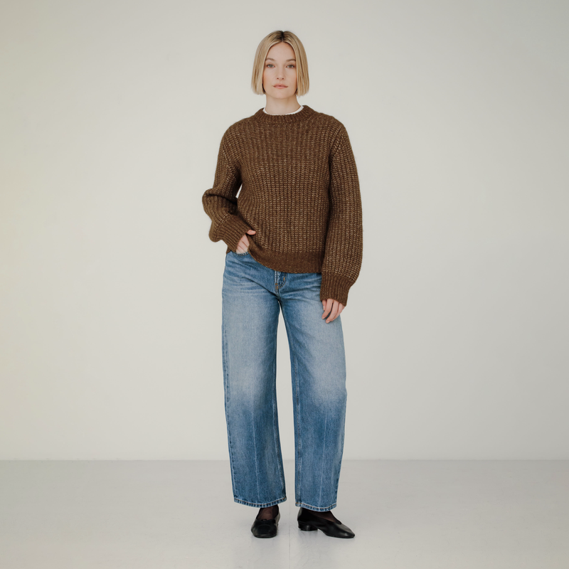 Bare Knitwear Cora Crewneck Sweater