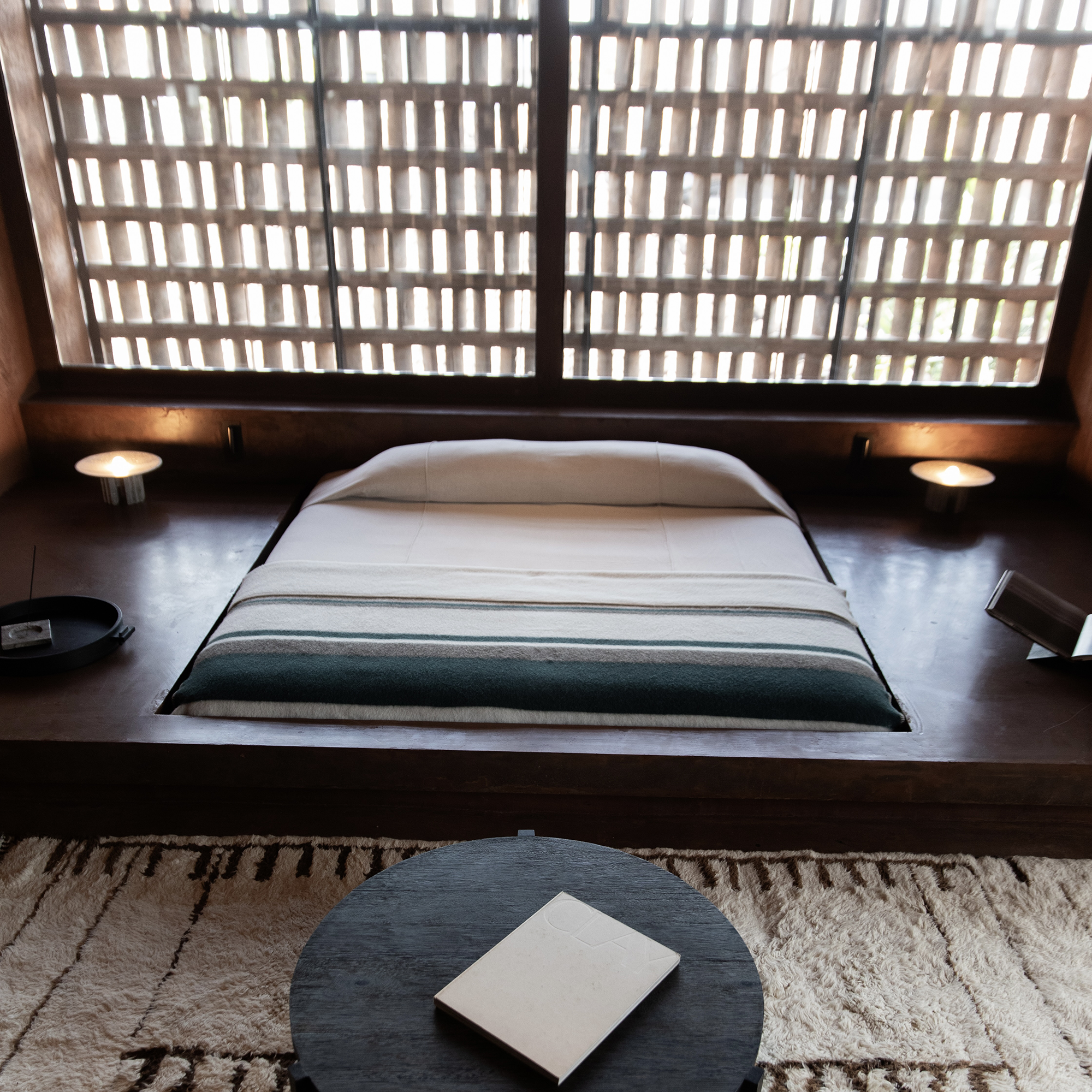 Kimura Heirloom Alpaca Blanket - Forest