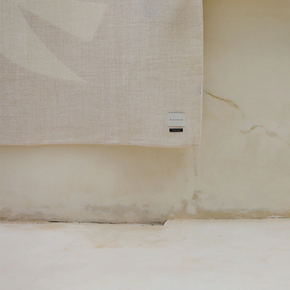 Blacksaw Lotta Love Reversible Alpaca Throw: Shoji/Ivory