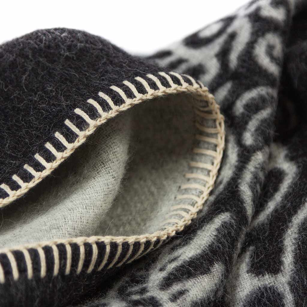 Voodoo Reversible Alpaca Throw