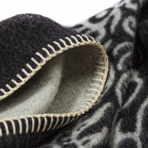 Blacksaw Voodoo Reversible Alpaca Throw