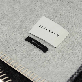 Blacksaw Yin Reversible Alpaca Throw
