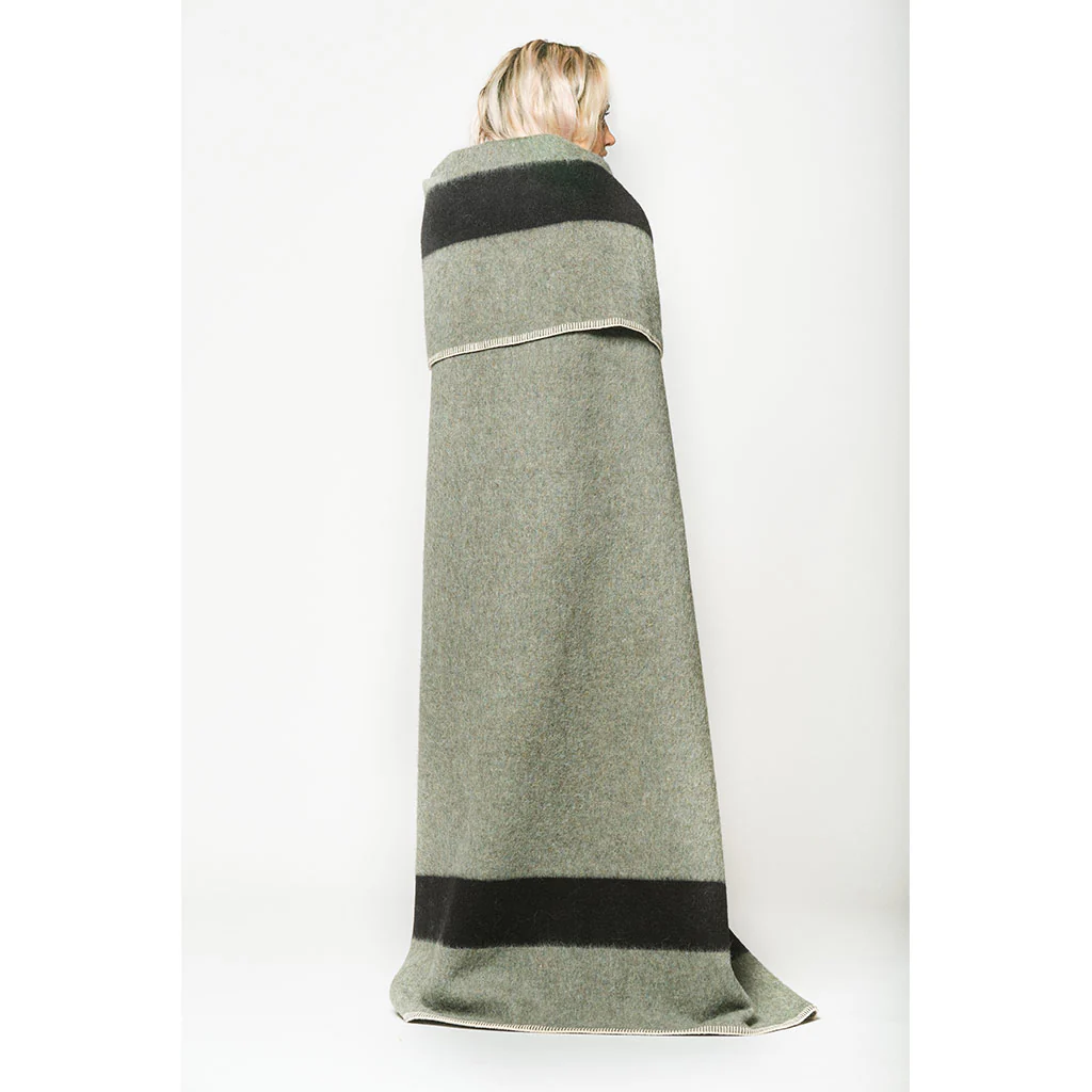 Siempre Recycled Alpaca Blanket - Surplus