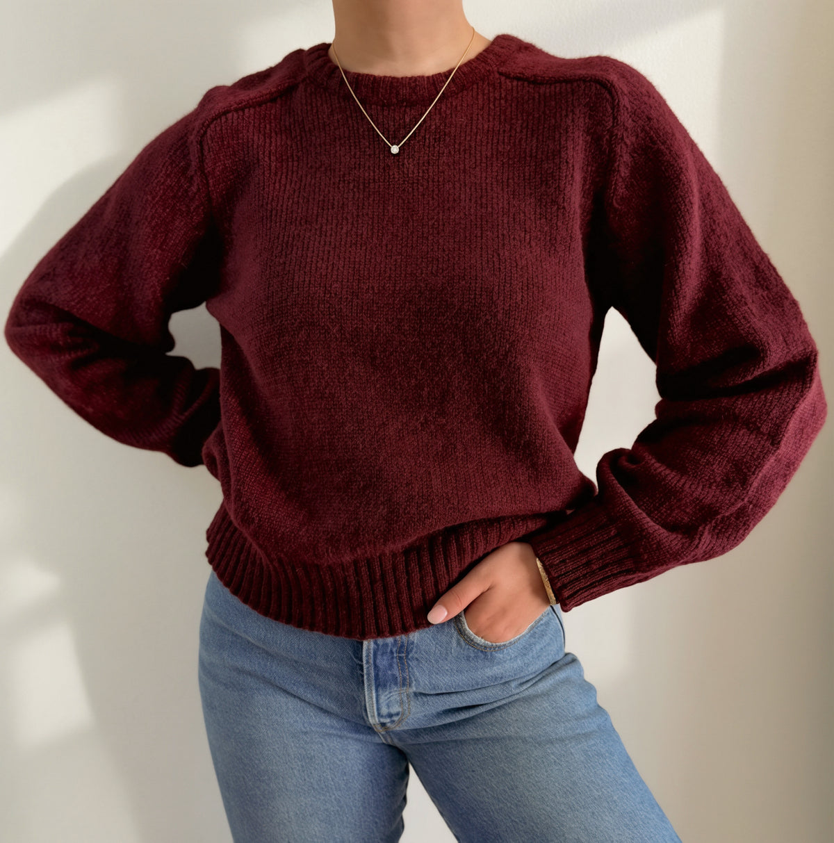 Fluff Lenox Alpaca Crewneck Sweater