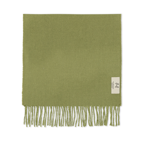 Fluff Solid Color Baby Alpaca Scarf