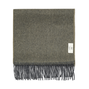 Fluff Diamond Pattern Baby Alpaca Scarf