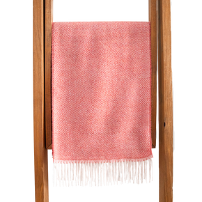 Fluff Diamond Pattern Baby Alpaca Scarf