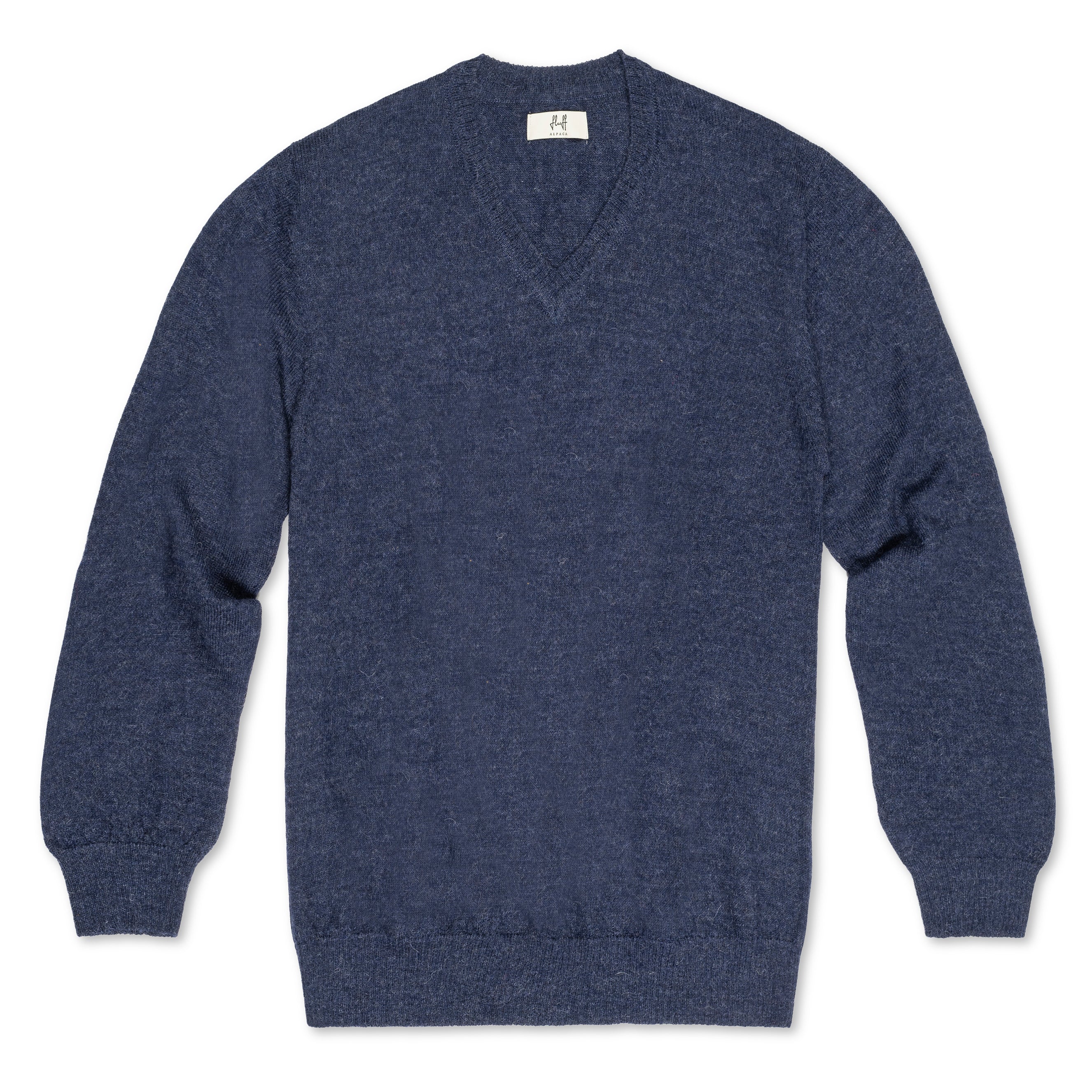 トップス Baby Alpaca Mix Deep V Neck PO Classic_V-Neck_Peacock.png?v=