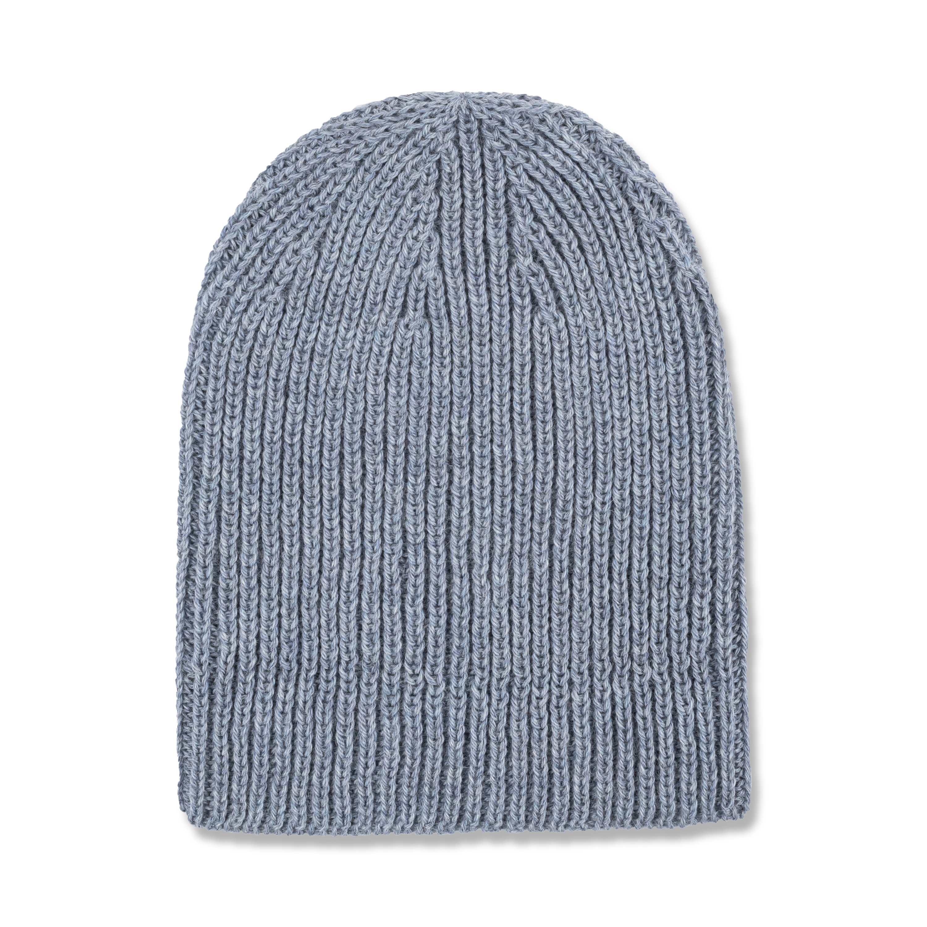 Alpaca Beanie - Ribbed Self Lined