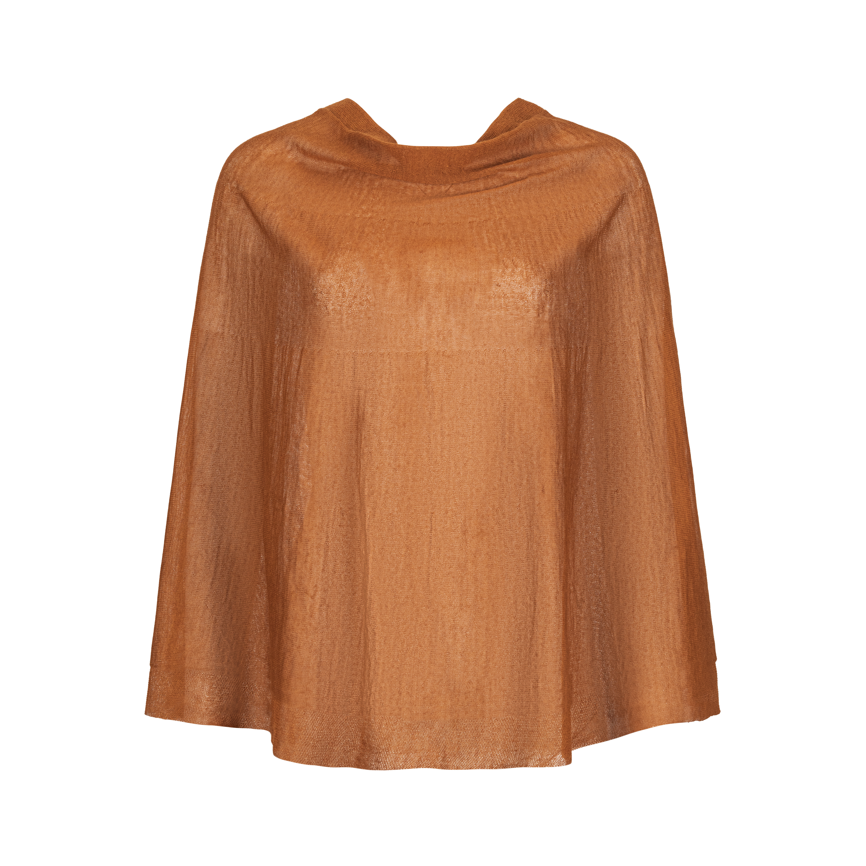 Lightweight Alpaca Silk Poncho Cape