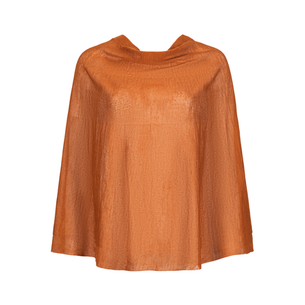 Fluff Lightweight Alpaca Silk Poncho Cape