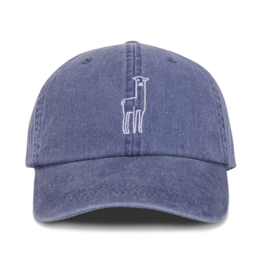 Fluff Alpaca Embroidered Baseball Hats