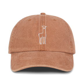 Fluff Alpaca Embroidered Baseball Hats