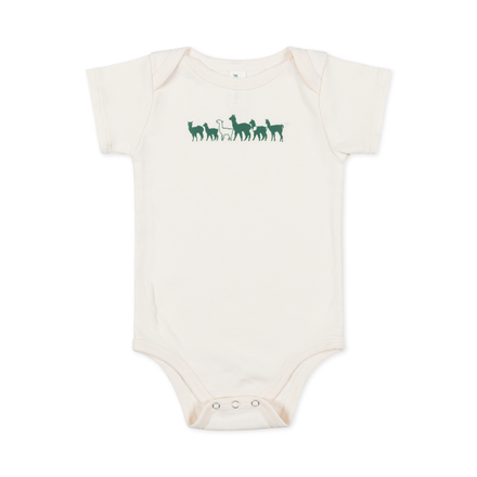 Fluff Alpaca Organic Cotton Onesie