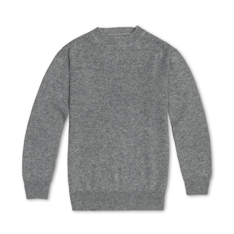 Fluff Relaxed Brushed Baby Alpaca Crewneck Sweater