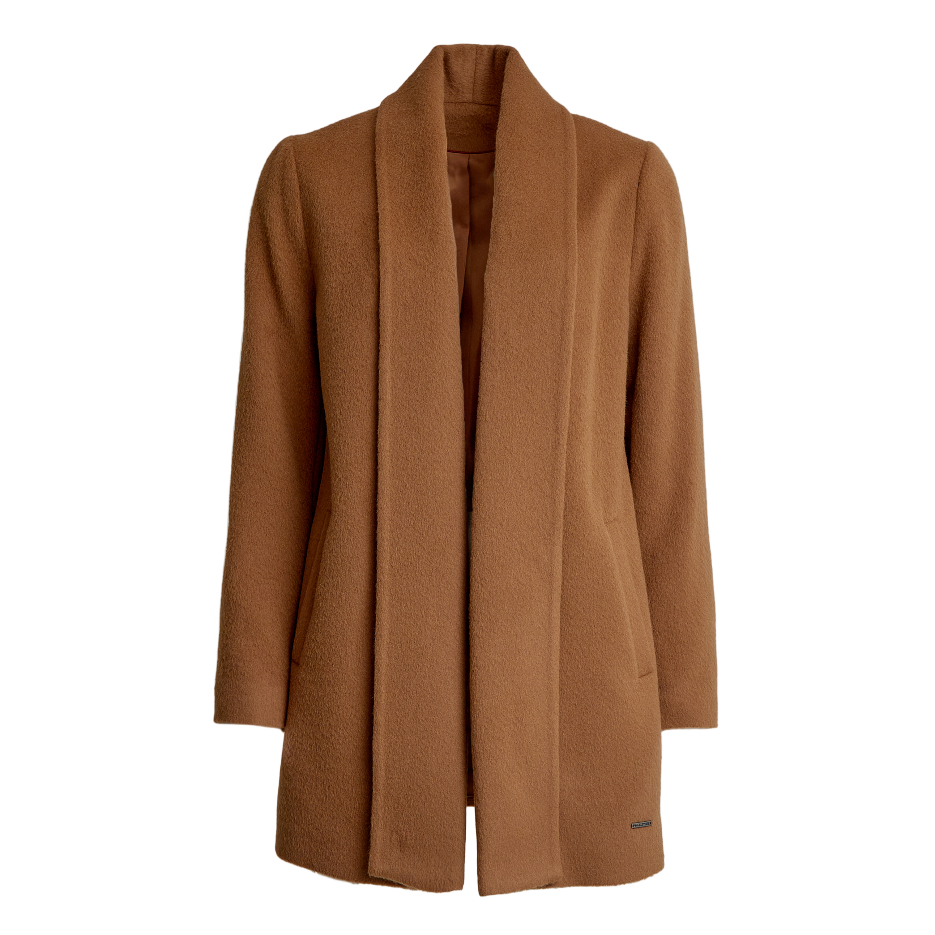 Kuna Short Swing Alpaca Coat Fluff Alpaca - Main Image