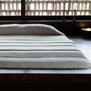 Blacksaw Kimura Heirloom Alpaca Blanket – Earth