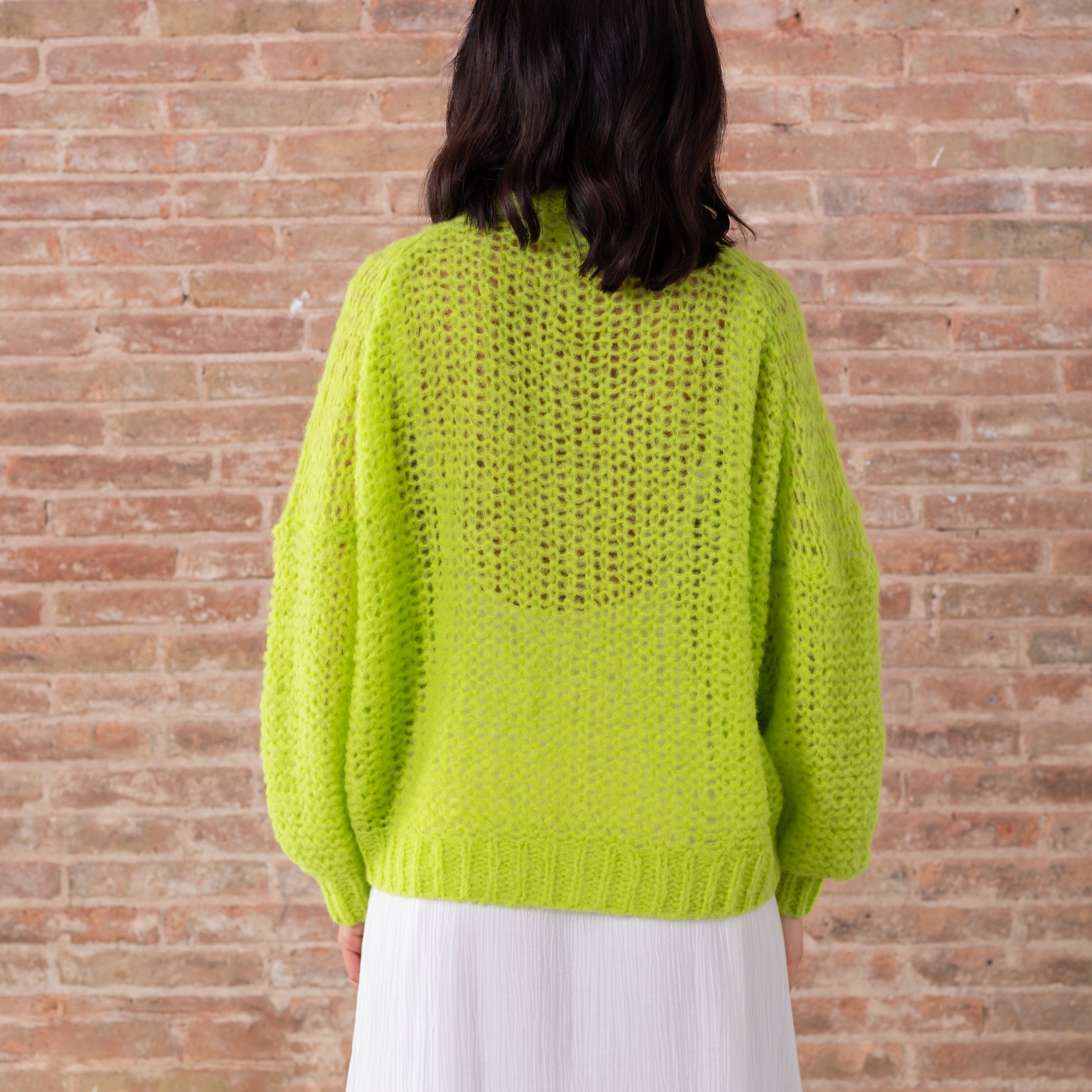 Emma Cardigan | Baby Alpaca Sweater | Fluff Alpaca