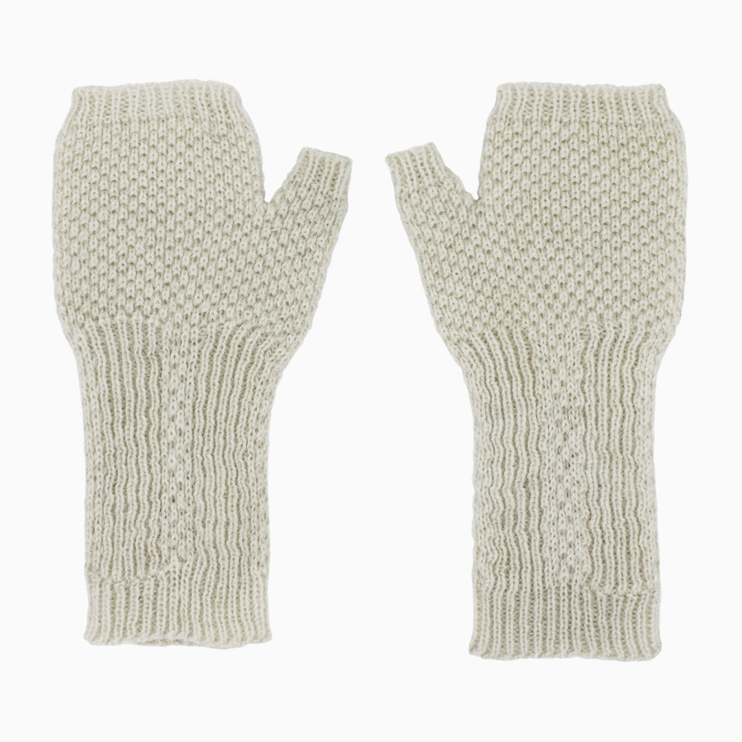 Fingerless Alpaca Wrist Warmers