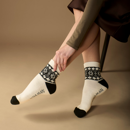 Wuaman Nordic Shorty Alpaca Socks