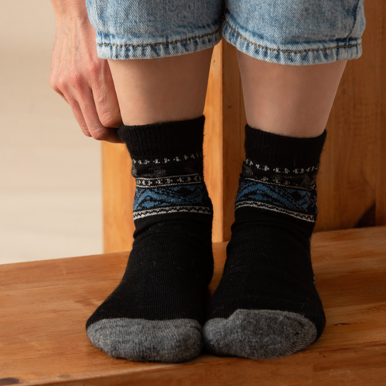 Inca Shorty Alpaca Socks