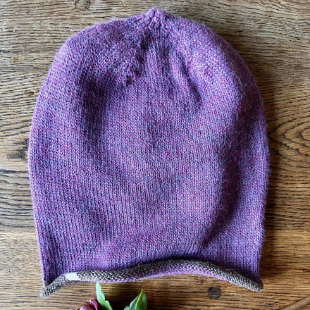 Jersey Knit Alpaca Hat