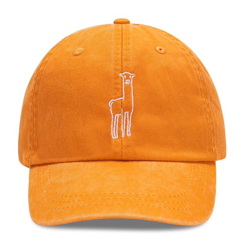 Fluff Alpaca Embroidered Baseball Hats