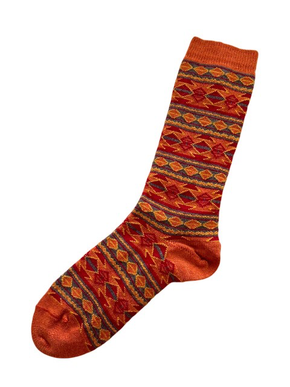 Tey-Art Aztec Stripe Alpaca Socks