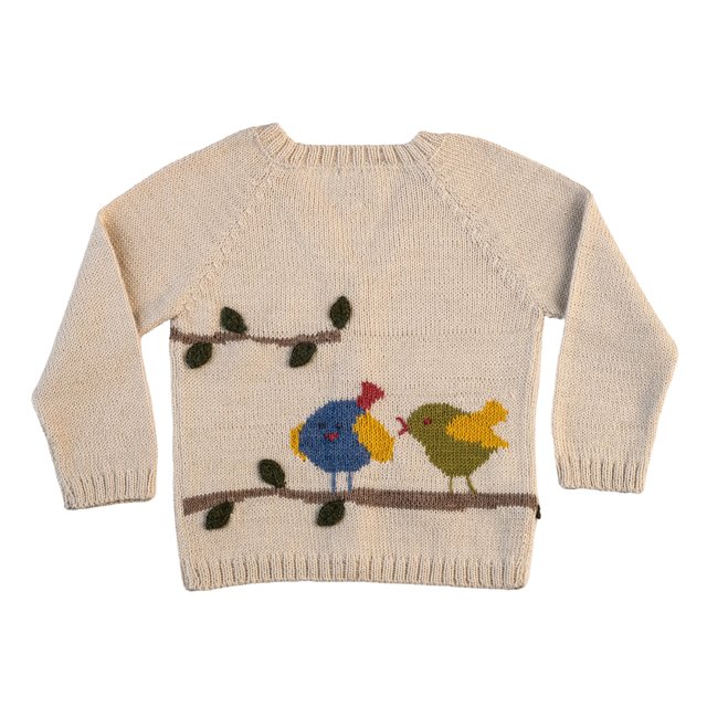 Nanay Tree Branch Buddies Alpaca Cardigan