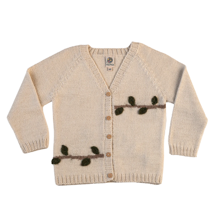 Nanay Tree Branch Buddies Alpaca Cardigan