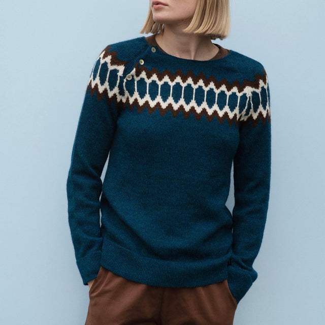 Serendipity Women's Alpaca Raglan Sweater
