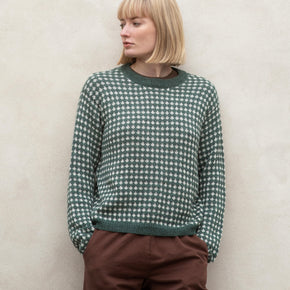 Serendipity Women's Alpaca Pattern Sweater