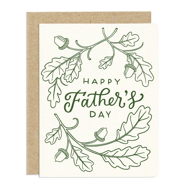 'Acorn' Father's Day Card