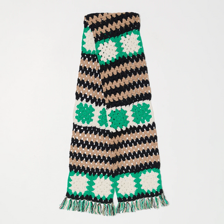 Alpaca Crochet Scarf