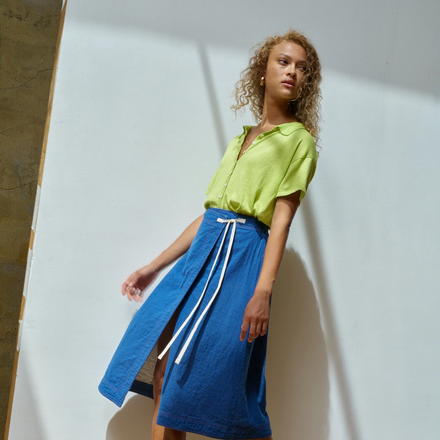 Atelier Delphine High Gauge Knit Blouse