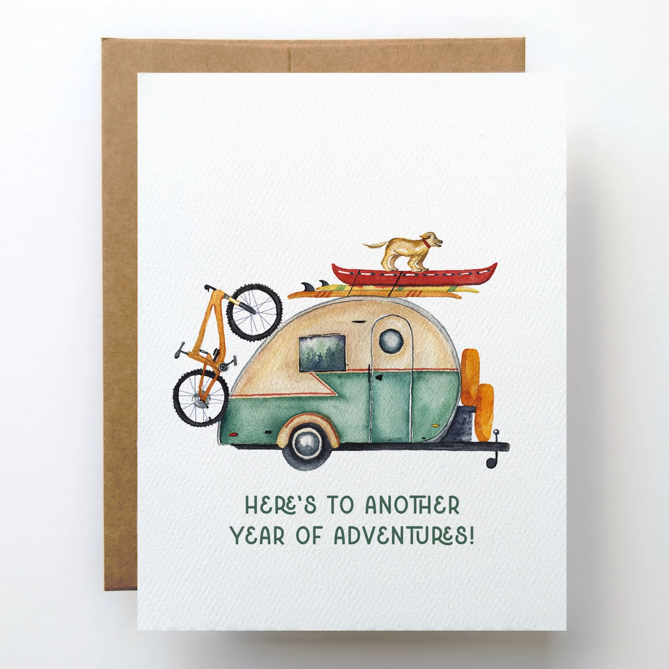 'Adventure' Birthday Card