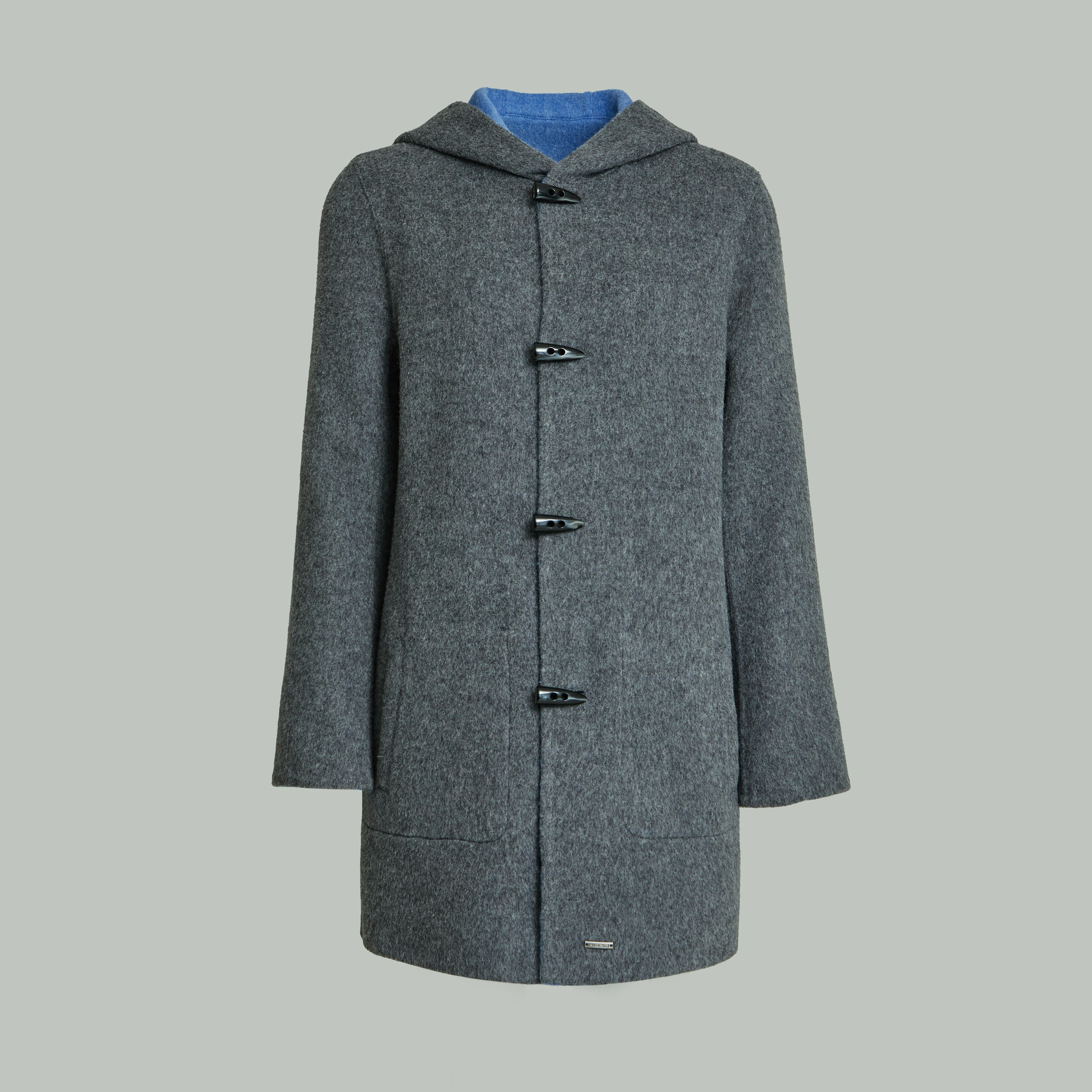 Kuna Alaia Reversible Baby Alpaca Coat | Fluff Alpaca