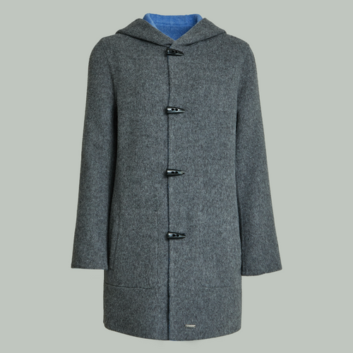 Kuna Alaia Reversible Baby Alpaca Coat | Fluff Alpaca
