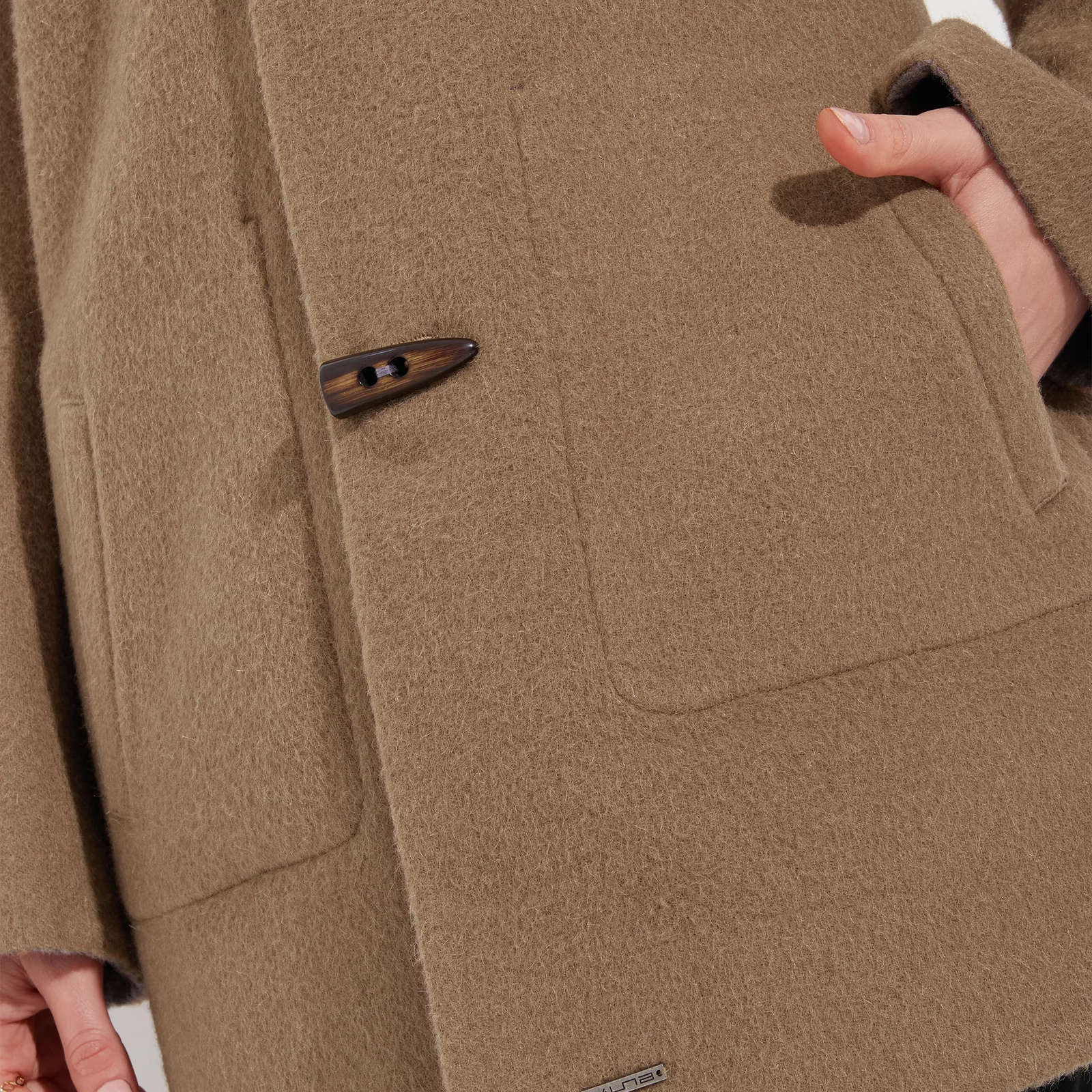 Kuna Alaia Reversible Baby Alpaca Coat