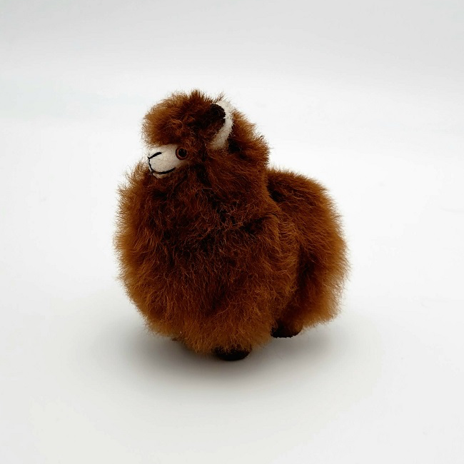 Fur Alpaca Keychain