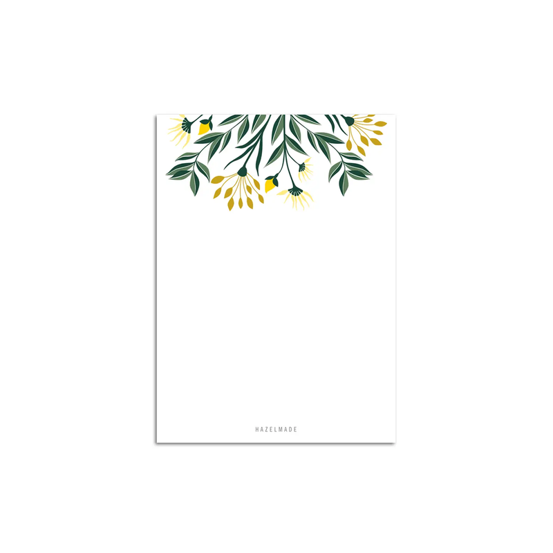 Aster Florals Small Notepad