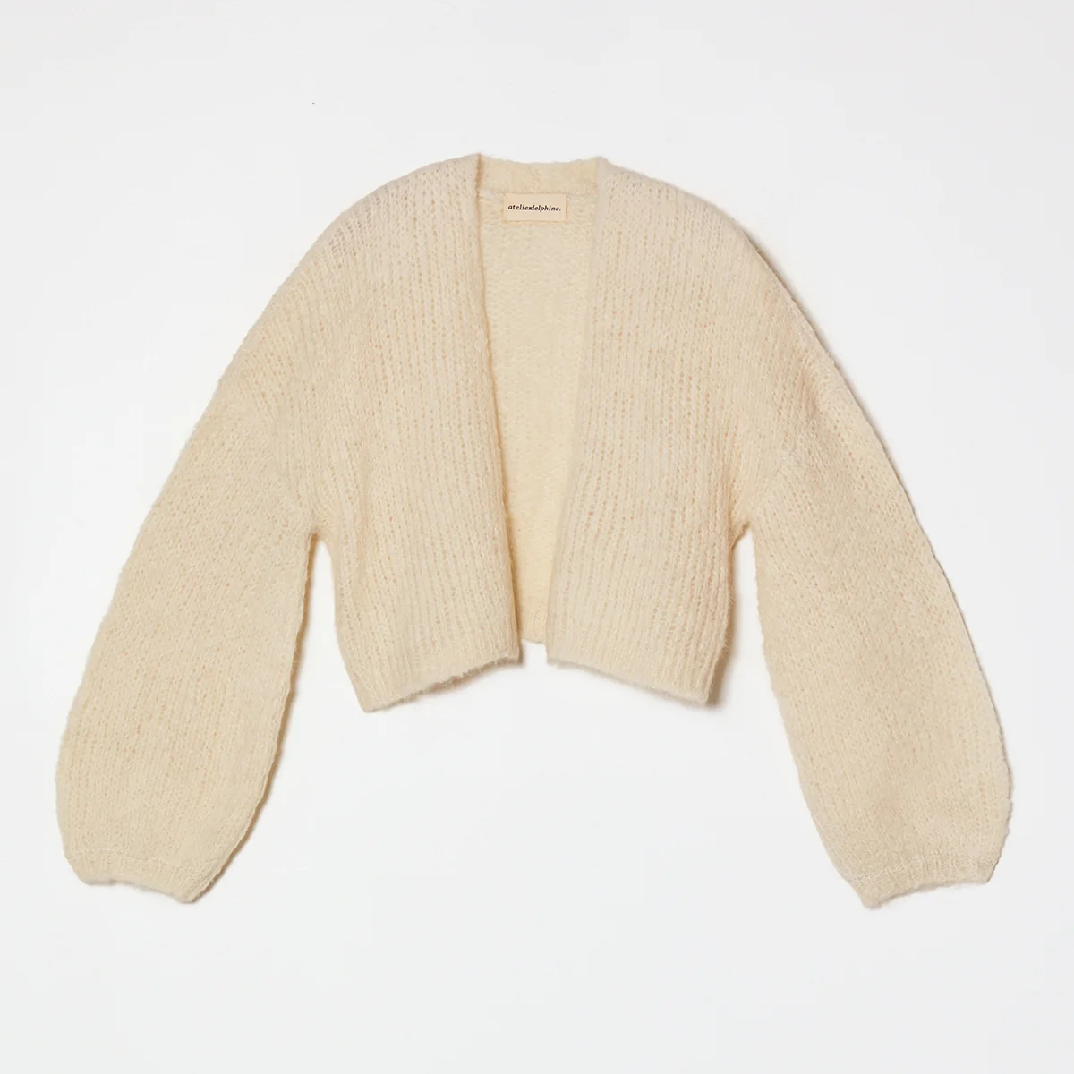 Atelier Delphine Super Crop Cora Alpaca Cardigan | Fluff Alpaca Atelier Delphine Super Crop Cora Alpaca Cardigan | Fluff Alpaca