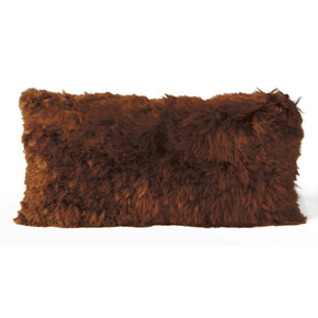 Auskin Rectangular Suri Fur Pillow