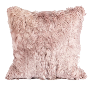 Auskin Square Suri Fur Alpaca Pillow