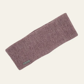 Pink headband on a light beige background