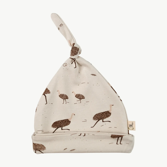 Red Caribou Babies Beanie